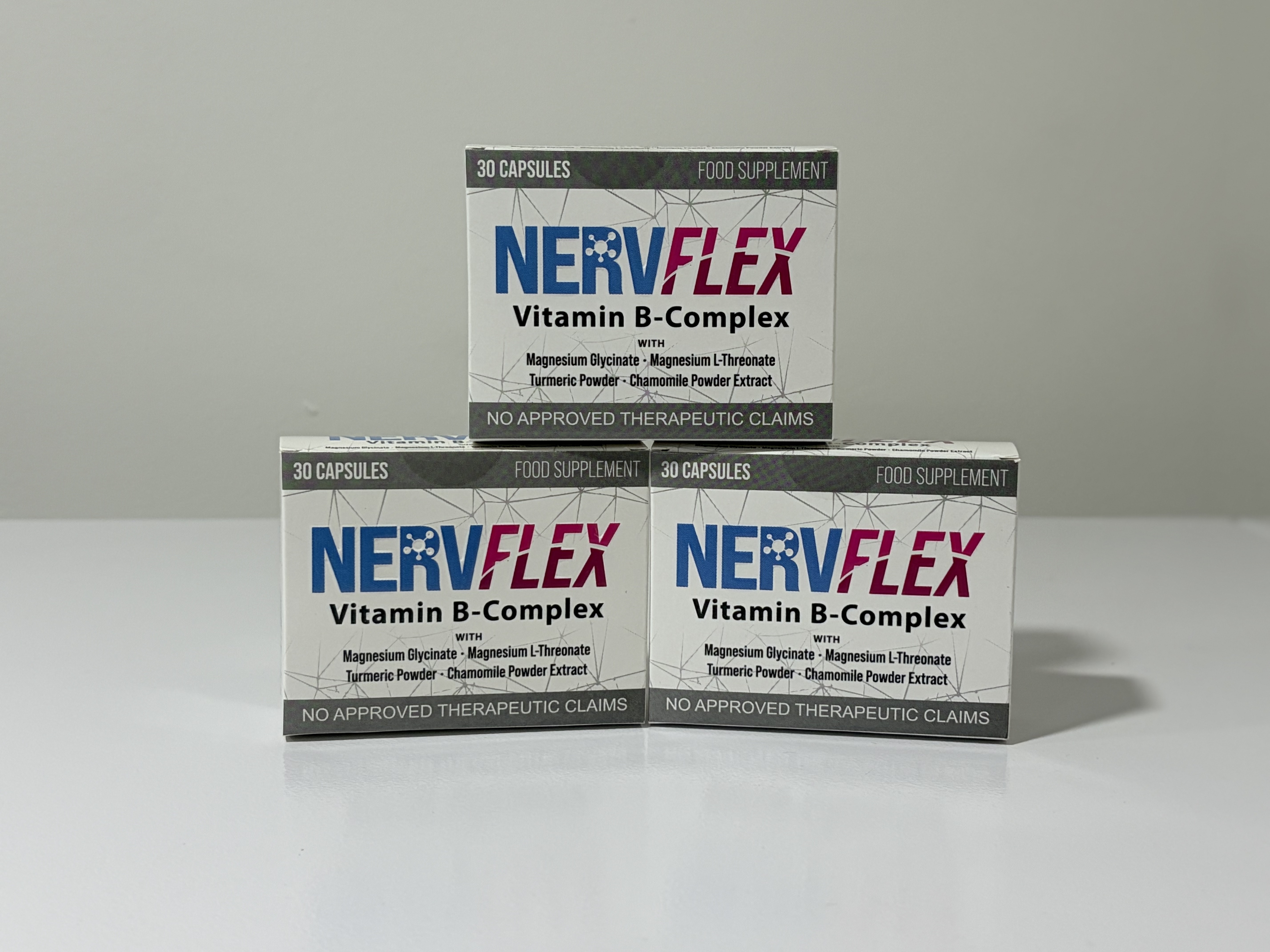 ​⚡ NERVFLEX Vitamin B-Complex (30 Capsules)